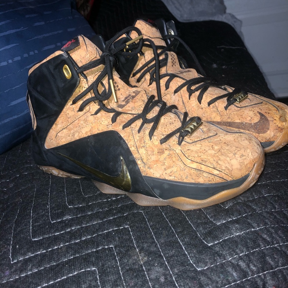 Labron James 12’s cork edition perfect condition